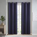 Sun Smart Navy 100 Percent Polyester Solid Thermal Panel - Set of 2 SS40-0157